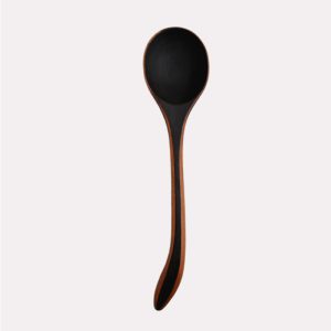 Flame Blackened Wide Serving Spoon 12 inch