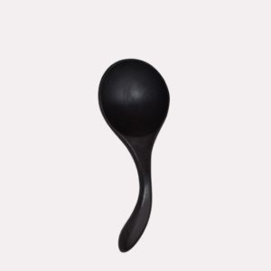 Niche Wide Serving Ladle Flame Blackened 10 inch